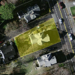 177 Langley Rd, Newton MA 02459-2328 aerial view