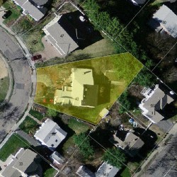 43 Bontempo Rd, Newton MA 02459-3601 aerial view