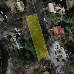 25 Dexter Rd, Newton MA 02460-2317 aerial view