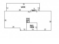 435 Wolcott St, Newton MA 02466-1520 floor plan