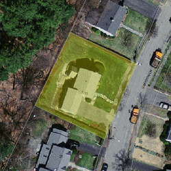 11 Grayson Ln, Newton MA  02462-1020 aerial view