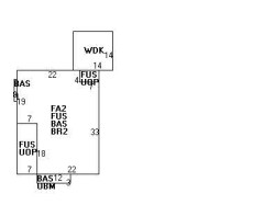 28 Marlboro St, Newton MA  02458-2121 floor plan