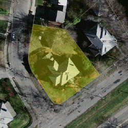 267 Commonwealth Ave, Newton MA 02459 aerial view