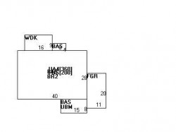 70 Jackson St, Newton MA 02459-2512 floor plan