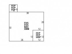 161 Chapel St, Newton MA 02458-1307 floor plan