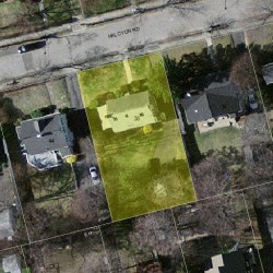 38 Halcyon Rd, Newton MA 02459-2432 aerial view
