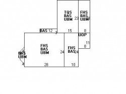 1839 Washington St, Newton MA 02466-3016 floor plan