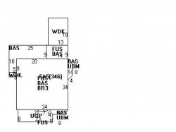 169 Mount Vernon St, Newton MA 02465-2516 floor plan
