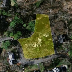 65 Gray Cliff Rd, Newton MA  02459-2074 aerial view