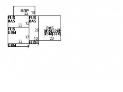 720 Dedham St, Newton MA  02459-2937 floor plan