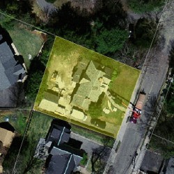 239 Temple St, Newton MA 02465-2333 aerial view