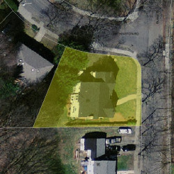 89 Blake St, Newton MA 02460-2032 aerial view