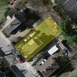 224 Chapel St, Newton MA  02458-1310 aerial view