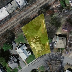 115 Allerton Rd, Newton MA 02461-1201 aerial view