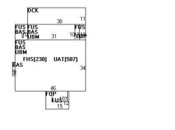 85 Prince St, Newton MA 02465-2632 floor plan