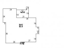 219 Old Farm Rd, Newton MA 02459-3437 floor plan