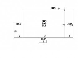 516 Ward St, Newton MA 02459-1136 floor plan