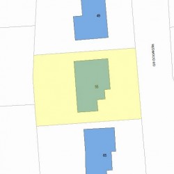 55 Redwood Rd, Newton MA 02459-3124 plot plan
