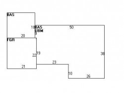 793 Dedham St, Newton MA  02459-3315 floor plan