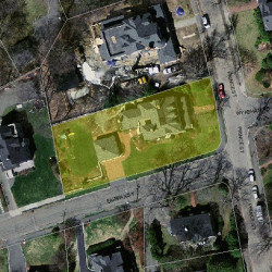 69 Prince St, Newton MA 02465-2610 aerial view