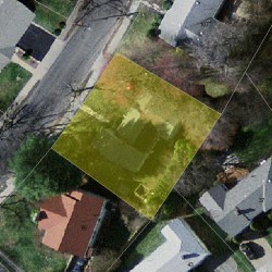 101 Elinor Rd, Newton MA 02461-1848 aerial view