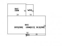 72 Esty Farm Rd, Newton MA 02459-3608 floor plan