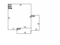 41 Roundwood Rd, Newton MA  02464-1218 floor plan