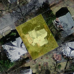 10 Oak Ter, Newton MA 02461-1409 aerial view