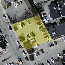 94 Elm St, Newton MA  02465-2022 aerial view