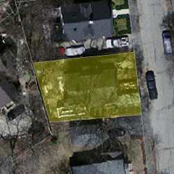 29 Winona St, Newton MA 02466-1417 aerial view