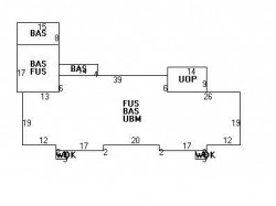 62 Cabot St, Newton MA 02458-2500 floor plan