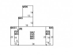 290 Dorset Rd, Newton MA 02468-1429 floor plan