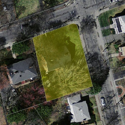 358 Newtonville Ave, Newton MA 02460-1941 aerial view