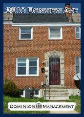 3810 Bonview Ave, Baltimore MD  21213-2013 exterior