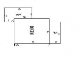 43 Winchester Rd, Newton MA 02458-1909 floor plan