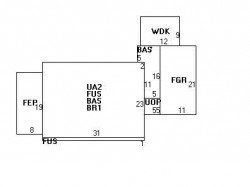 80 Crehore Dr, Newton MA  02462-1114 floor plan