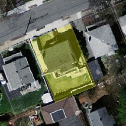 28 Kensington Ave, Newton MA 02465-1314 aerial view