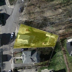 86 Jasset St, Newton MA 02458-1003 aerial view