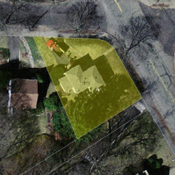 1273 Walnut St, Newton MA 02461-1854 aerial view