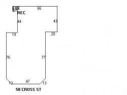 58 Cross St, Newton MA 02465-2138 floor plan