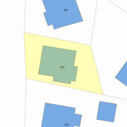 566 Centre St, Newton MA 02458-2325 plot plan