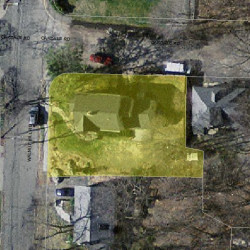 26 Walnut Hill Rd, Newton MA  02459-2668 aerial view