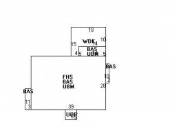 19 Parsons St, Newton MA  02465-2135 floor plan