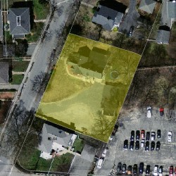 50 Rowe St, Newton MA 02466-1523 aerial view