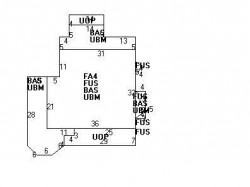 118 Parker St, Newton MA  02459-2552 floor plan