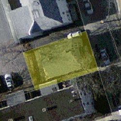 7 Faxon St, Newton MA  02458-1012 aerial view