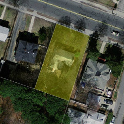 456 Crafts St, Newton MA 02465-1703 aerial view