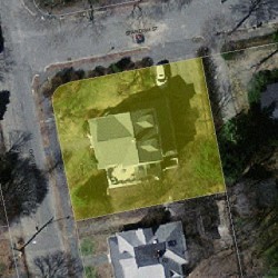 62 Chester St, Newton MA 02461-1435 aerial view