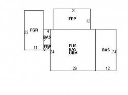11 Bunker Ln, Newton MA  02465-1705 floor plan