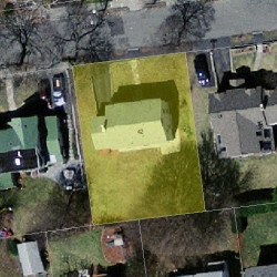 42 Amherst Rd, Newton MA 02468-2302 aerial view
